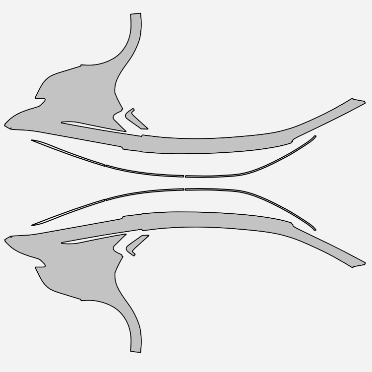 Fit PPF Togg T10F – Hazır Kesim, 210 Mikron Premium TPU Şeffaf Boya Koruma Filmi