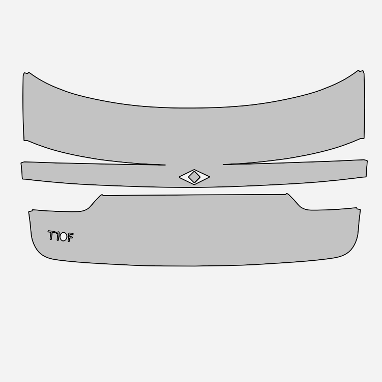 Fit PPF Togg T10F – Hazır Kesim, 210 Mikron Premium TPU Şeffaf Boya Koruma Filmi