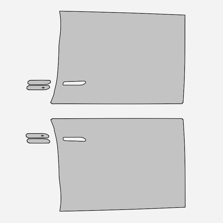 Fit PPF Togg T10F – Hazır Kesim, 210 Mikron Premium TPU Şeffaf Boya Koruma Filmi