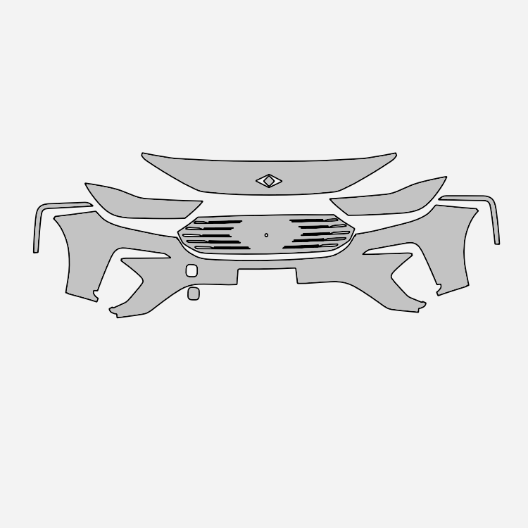 Fit PPF Togg T10F – Hazır Kesim, 210 Mikron Premium TPU Şeffaf Boya Koruma Filmi