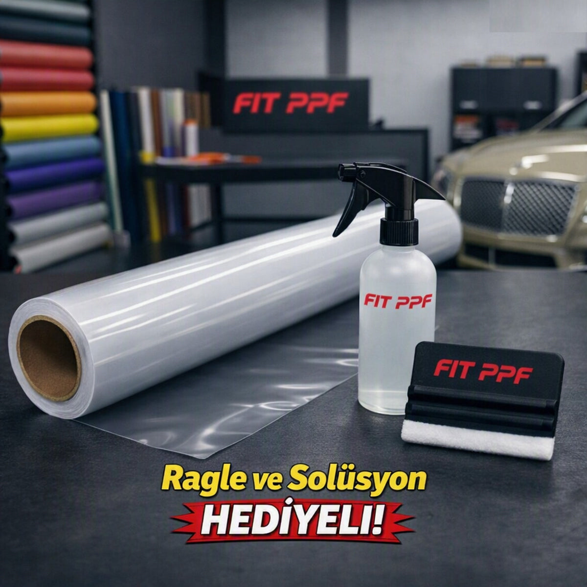 FIT PPF – Honda CIVIC FE Özel Hazır Kesim, Kendi Kendini Yenileyebilen Şeffaf Boya Koruma Filmi FİT PPF