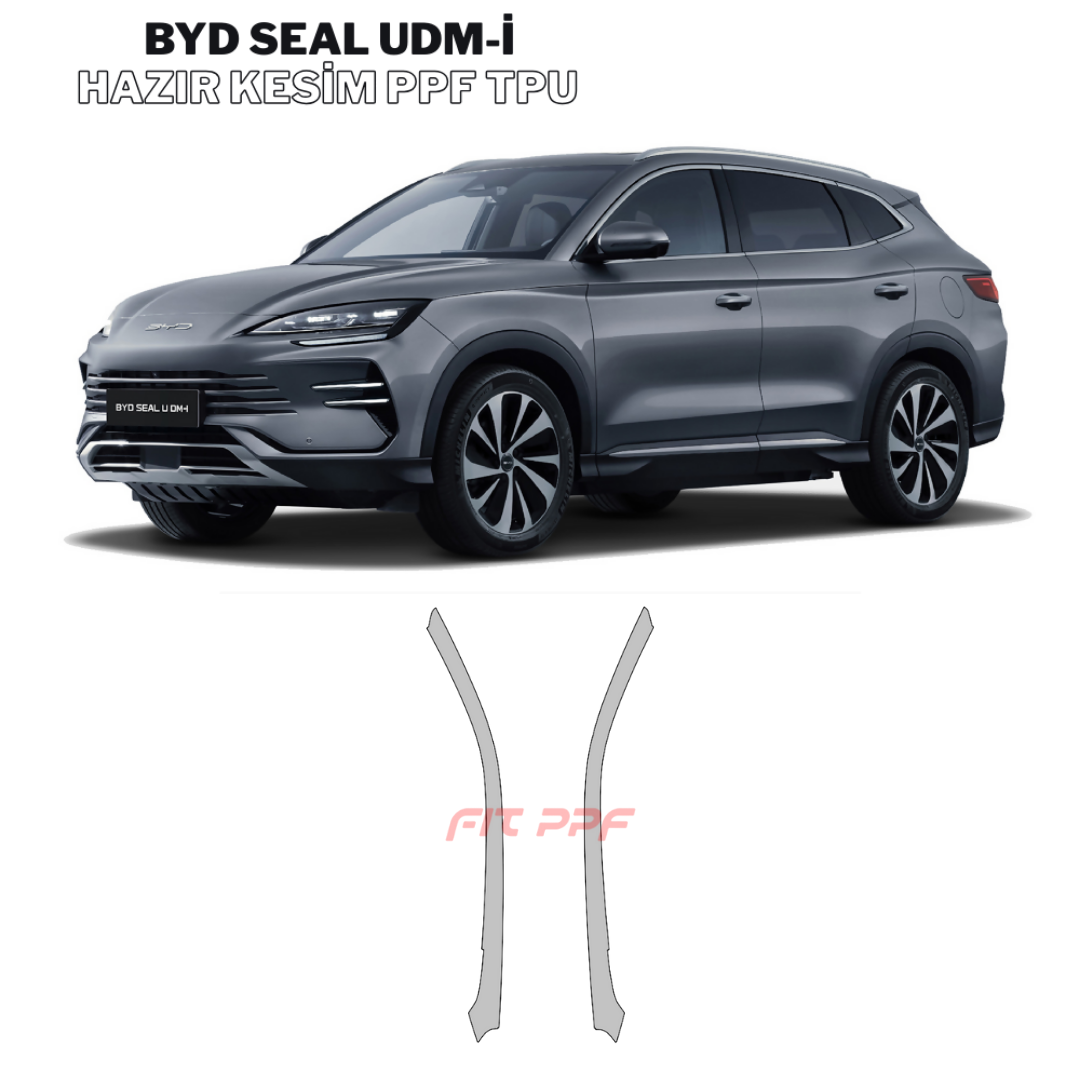 Fit PPF BYD Seal udm-i  – Hazır Kesim, 210 Mikron Premium TPU PPF Film Şeffaf Boya Koruma FİT PPF